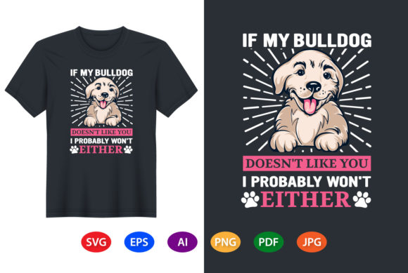 Bulldog T-Shirt Design