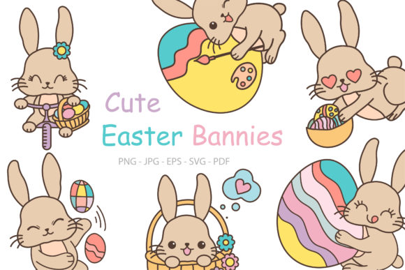 Easter Graphics for Branding and Marketing