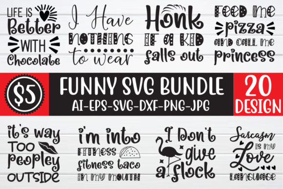 Fun SVG Bundle Vol 3: A Versatile Design Asset for Creative Projects
