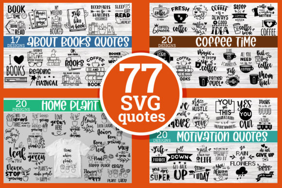 Funny Quotes - SVG Bundle for Branding and Design