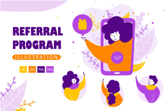Referral Program Graphics: A Fun Twist for Branding